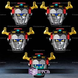 Cosplay STL Files Legendary Voltron Mask