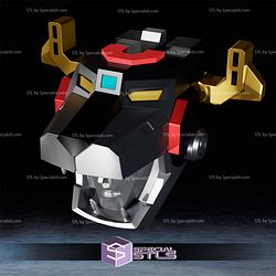 Cosplay STL Files Legendary Voltron Mask