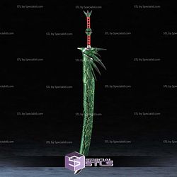 Cosplay STL Files Monster Hunter Huntsman Sword