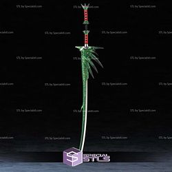 Cosplay STL Files Monster Hunter Huntsman Sword