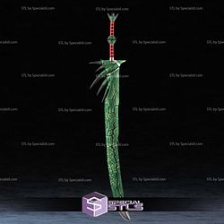 Cosplay STL Files Monster Hunter Huntsman Sword