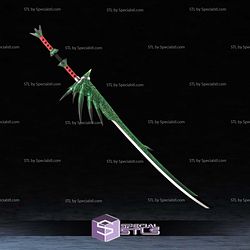 Cosplay STL Files Monster Hunter Huntsman Sword