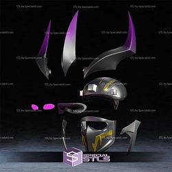 Cosplay STL Files Super Shredder Fortnite Helmet