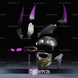 Cosplay STL Files Super Shredder Fortnite Helmet