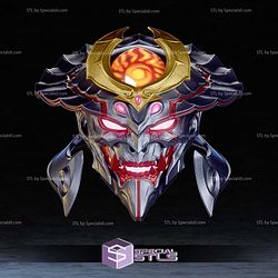 Cosplay STL Files Tekken Yoshimitsu Helmet