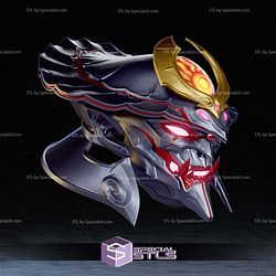 Cosplay STL Files Tekken Yoshimitsu Helmet