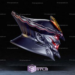 Cosplay STL Files Tekken Yoshimitsu Helmet