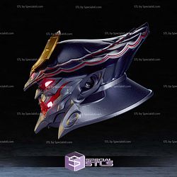 Cosplay STL Files Tekken Yoshimitsu Helmet