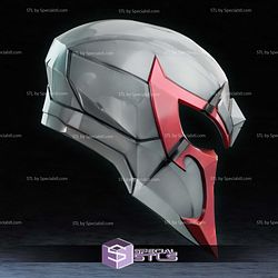 Cosplay STL Files Magneto Rivals V2 Helmet