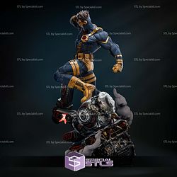 Cyclops Angry Diorama 3D Print Files