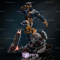 Cyclops Angry Diorama 3D Print Files