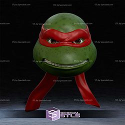 Cosplay STL Files TMNT Raphael Helmet