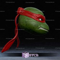 Cosplay STL Files TMNT Raphael Helmet