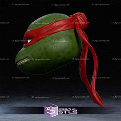 Cosplay STL Files TMNT Raphael Helmet