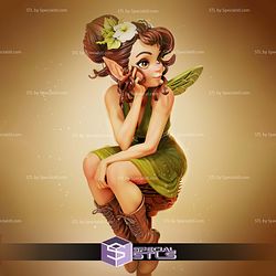 Fairy Daydream Tinkerbell 3D Print Files