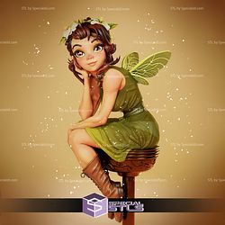 Fairy Daydream Tinkerbell 3D Print Files