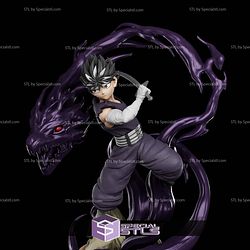 Hiei Dragon of the Darkness Flame 3D Print Files