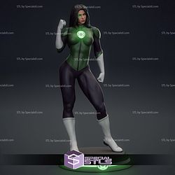 Jessica Cruz Green Lantern Super Thicc 3D Print Files