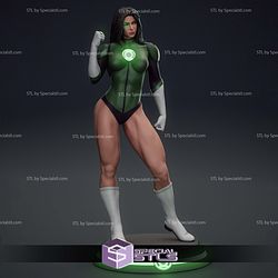 Jessica Cruz Green Lantern Super Thicc 3D Print Files