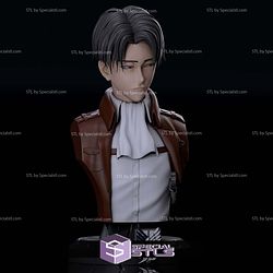 Levi Ackerman Detail Bust 3D Print Files