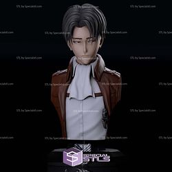 Levi Ackerman Detail Bust 3D Print Files