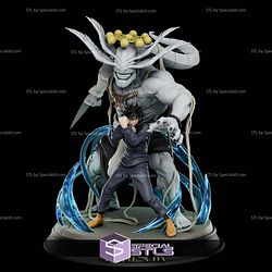 Megumi and Mahoraga Jujutsu Kaisen 3D Print Files