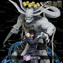 Megumi and Mahoraga Jujutsu Kaisen 3D Print Files