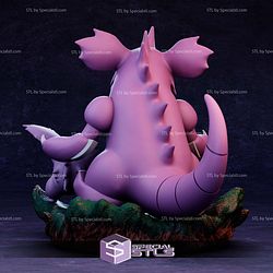 Nidoking Pokemon Diorama 3D Print Files