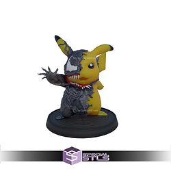 Pikachu Venom 3D Print Files