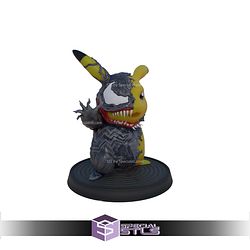 Pikachu Venom 3D Print Files