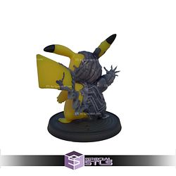 Pikachu Venom 3D Print Files