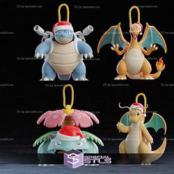 Pokemon Christmas Decoration STL Files