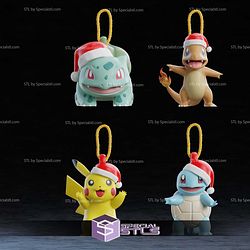 Pokemon Christmas Decoration STL Files