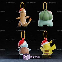 Pokemon Christmas Decoration STL Files