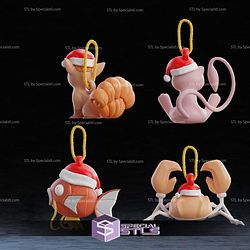 Pokemon Christmas Decoration STL Files