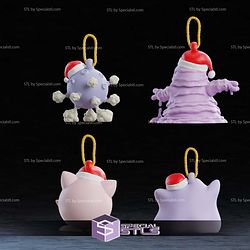 Pokemon Christmas Decoration STL Files