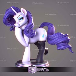 Rarity Little Pony V2 3D Print Files