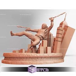 Scarlet Spider Diorama 3D Print Files