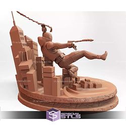 Scarlet Spider Diorama 3D Print Files