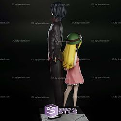 Shinobu Oshino and Araragi Koyomi 3D Print Files