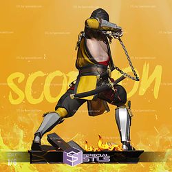 Scorpion Fire and Skull Ready 3D Print Files