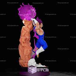 Vegeta Ultra Ego Jumping 3D Print Files