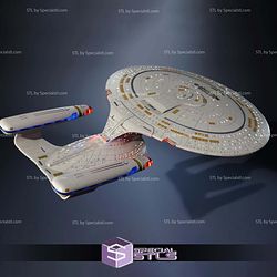 USS Enterprise NCC-1701-D Star Trek 3D Print Files