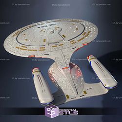 USS Enterprise NCC-1701-D Star Trek 3D Print Files