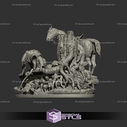 Nazgul Chase Hobbits 3D Print Files