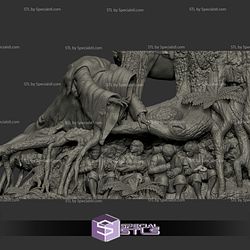 Nazgul Chase Hobbits 3D Print Files