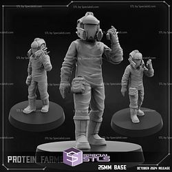 October 2024 Cyberpunk PapSikels Miniatures