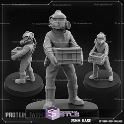 October 2024 Cyberpunk PapSikels Miniatures