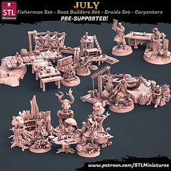July 2021 STL Miniatures