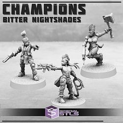 October 2024 Print Minis Miniatures